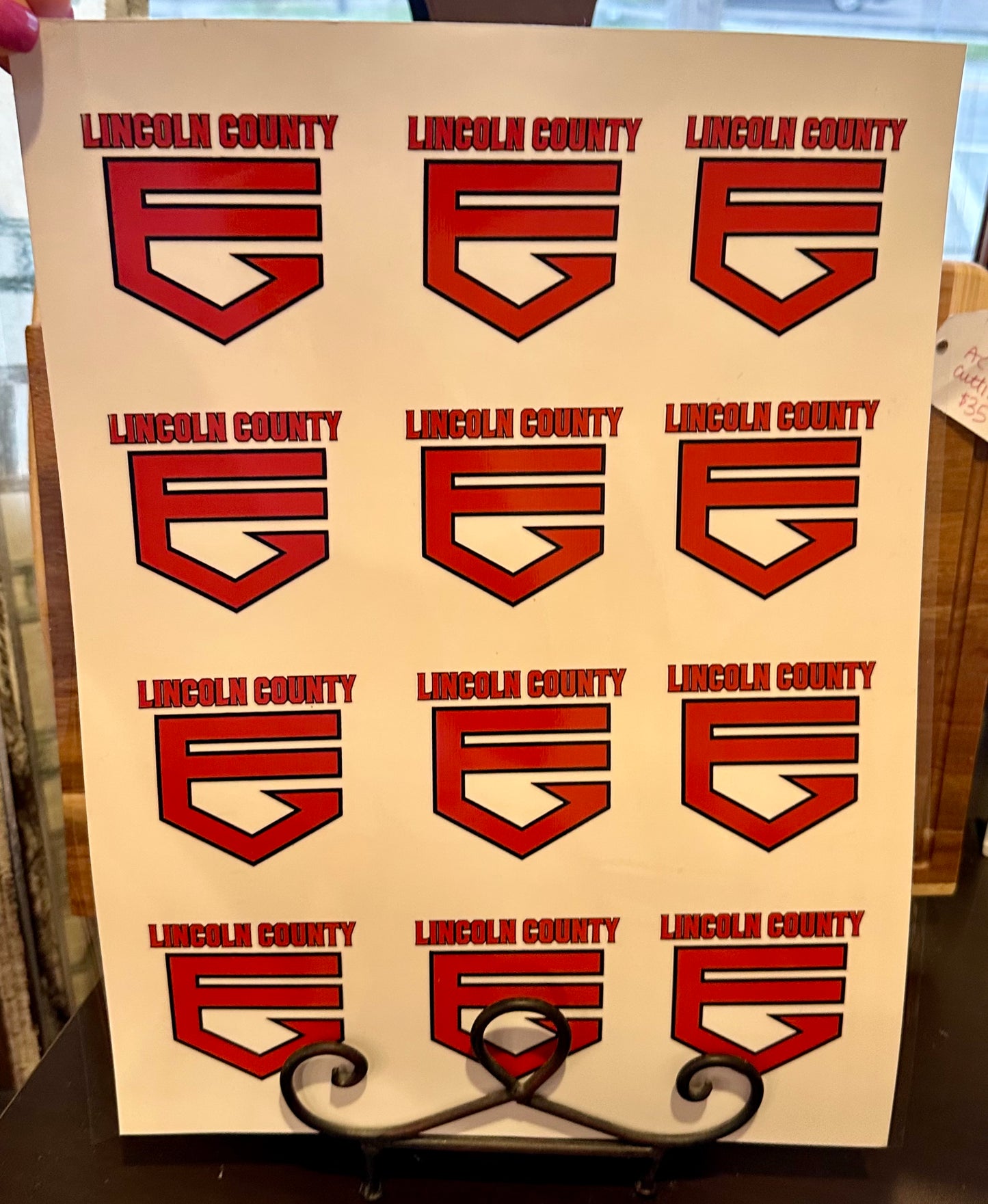 17x12 UV DTF Decal Gangsheet | Custom 3D Transfers | No Weeding Required