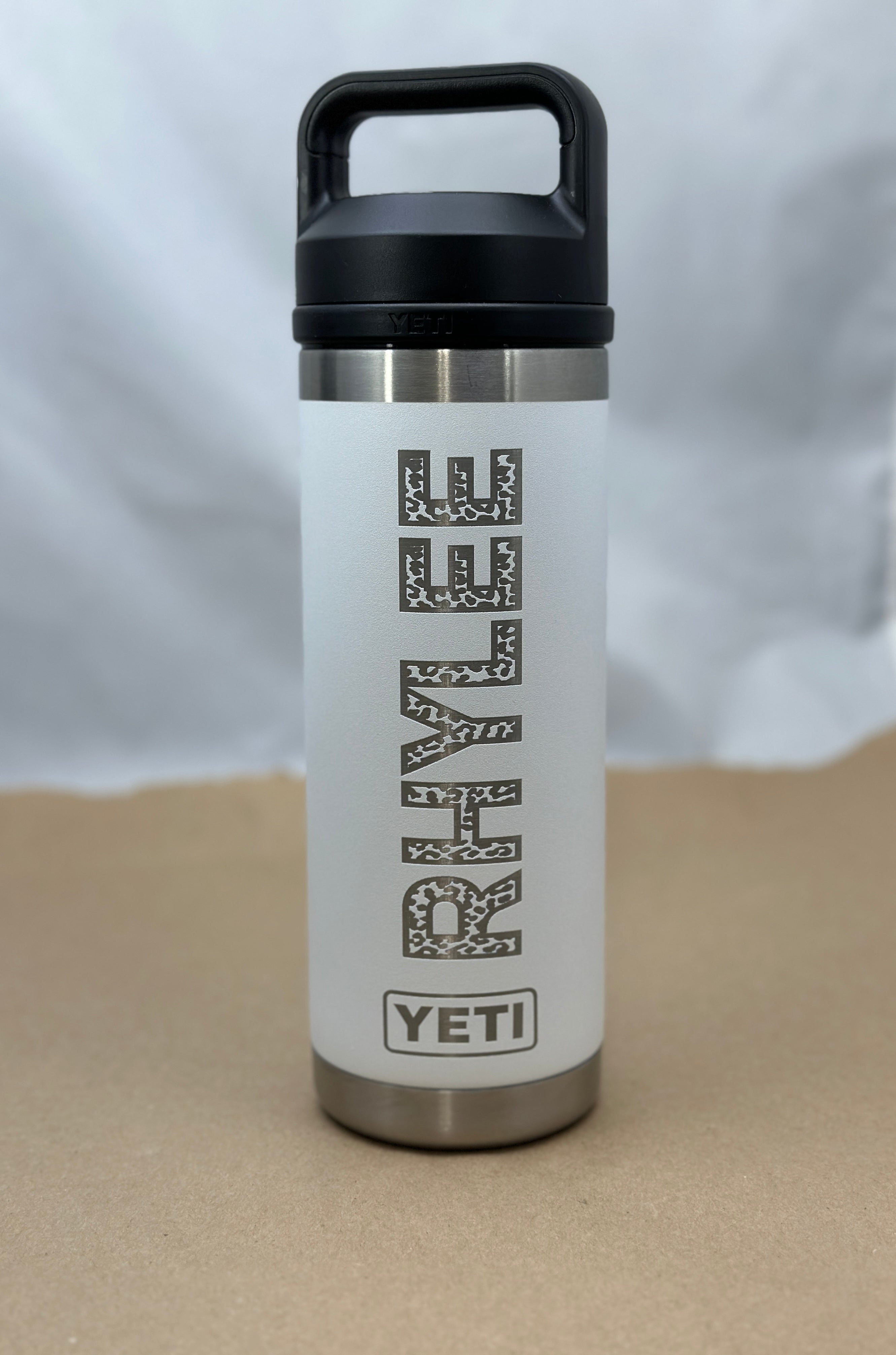 18oz - 360 Chicken design laser engraved Yeti rambler offers with chug top. Multiple color options available...