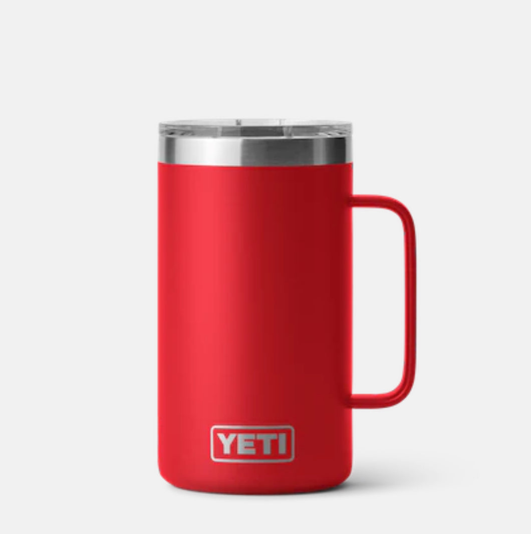 YETI Rambler 24oz Stackable Camp Mug w/ handle and Customization