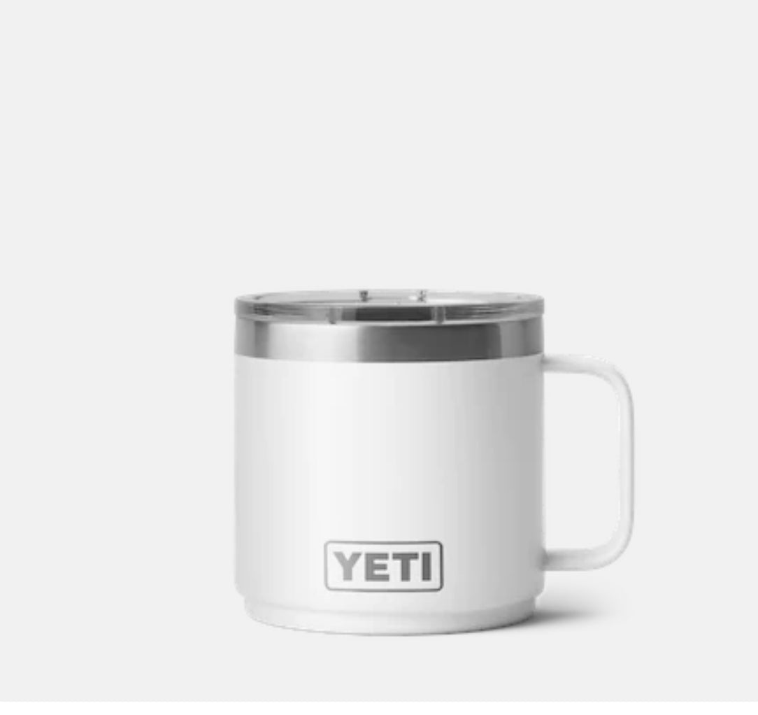 YETI Rambler 14oz Stackable Camp Mug w/ handle and Customization