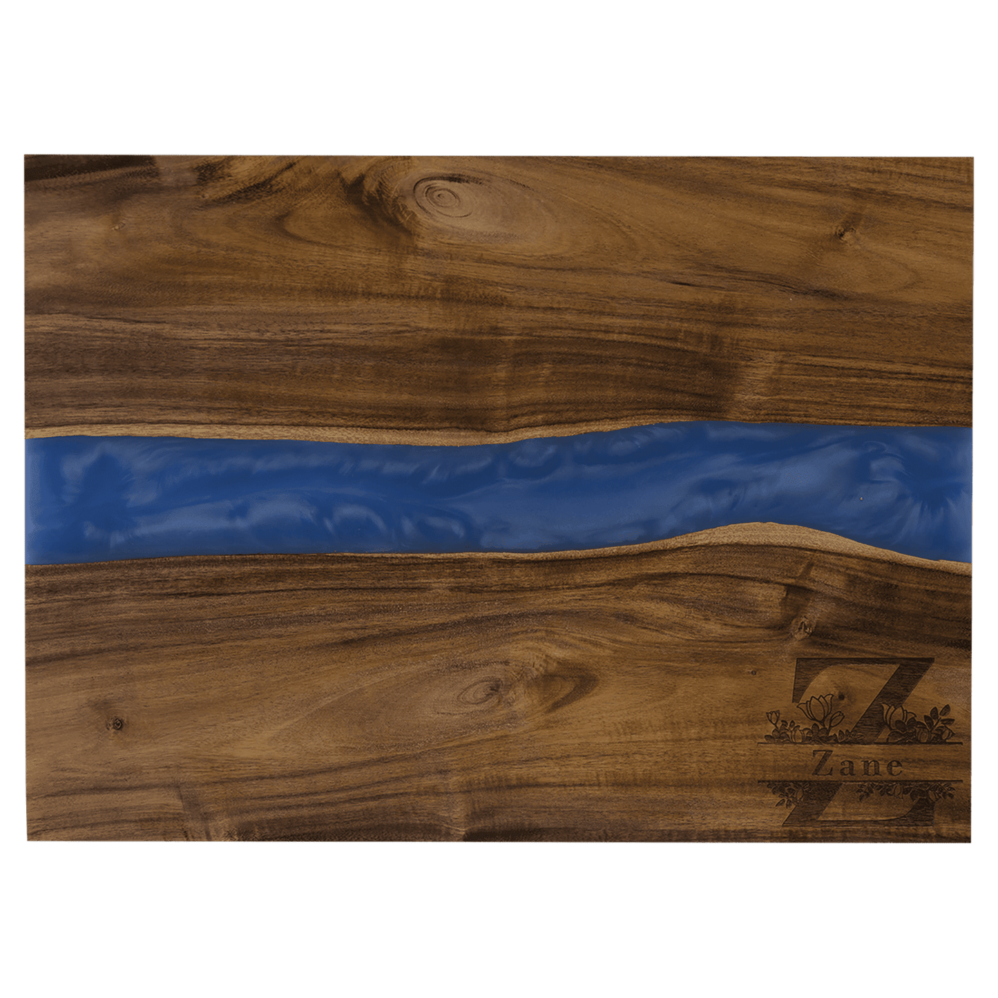 Acacia Cutting Board with Resin Inlay (15 3/4" x 11 3/4" x 3/4")