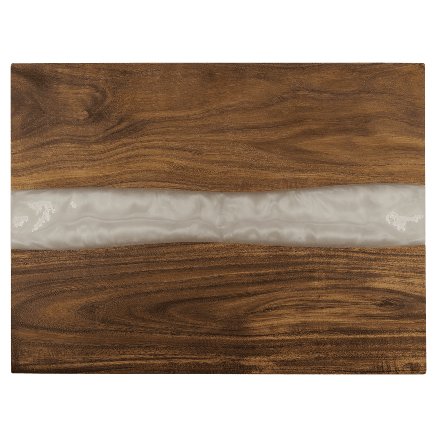 Acacia Cutting Board with Resin Inlay (15 3/4" x 11 3/4" x 3/4")