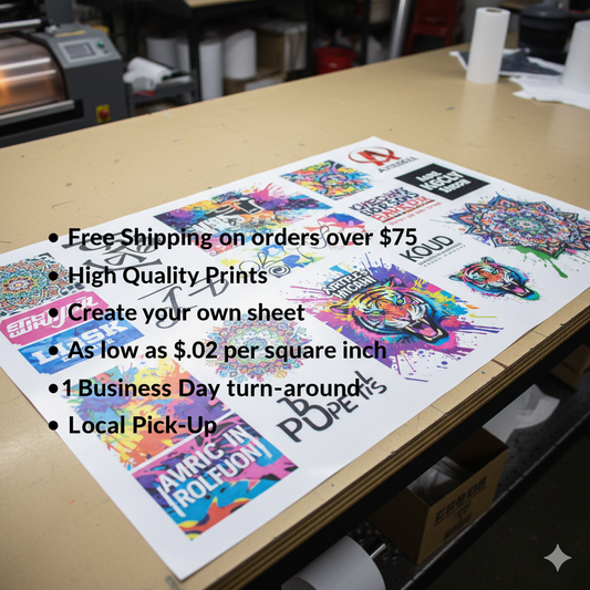 DTF Gang Sheet Builder 16" Wide