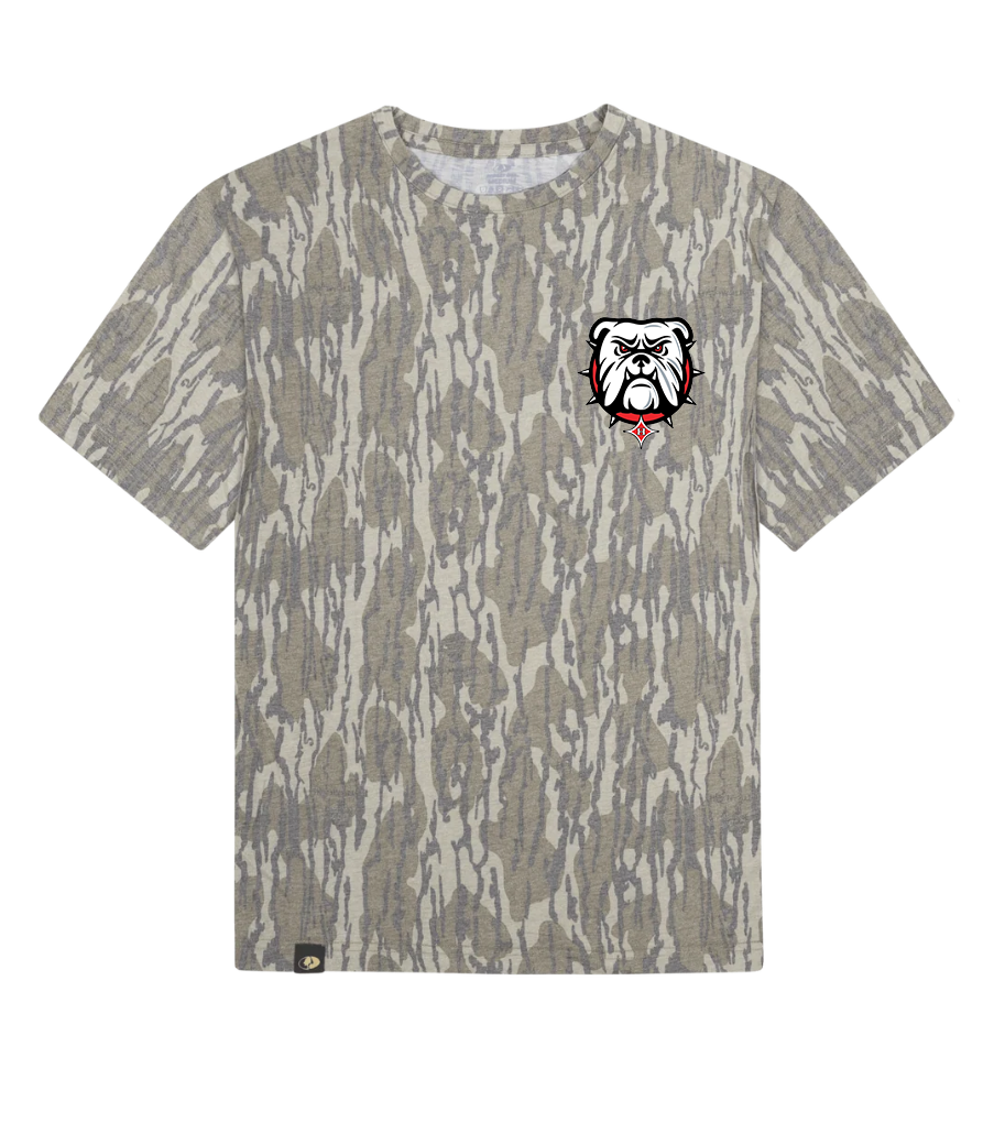 Custom Mossy Oak Wash Out Tri-Blend Comfort Tee | Vintage Faded Camo