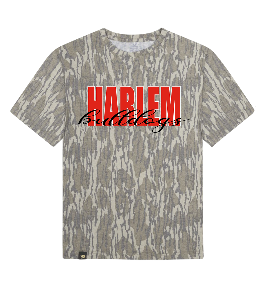 Custom Mossy Oak Wash Out Tri-Blend Comfort Tee | Vintage Faded Camo