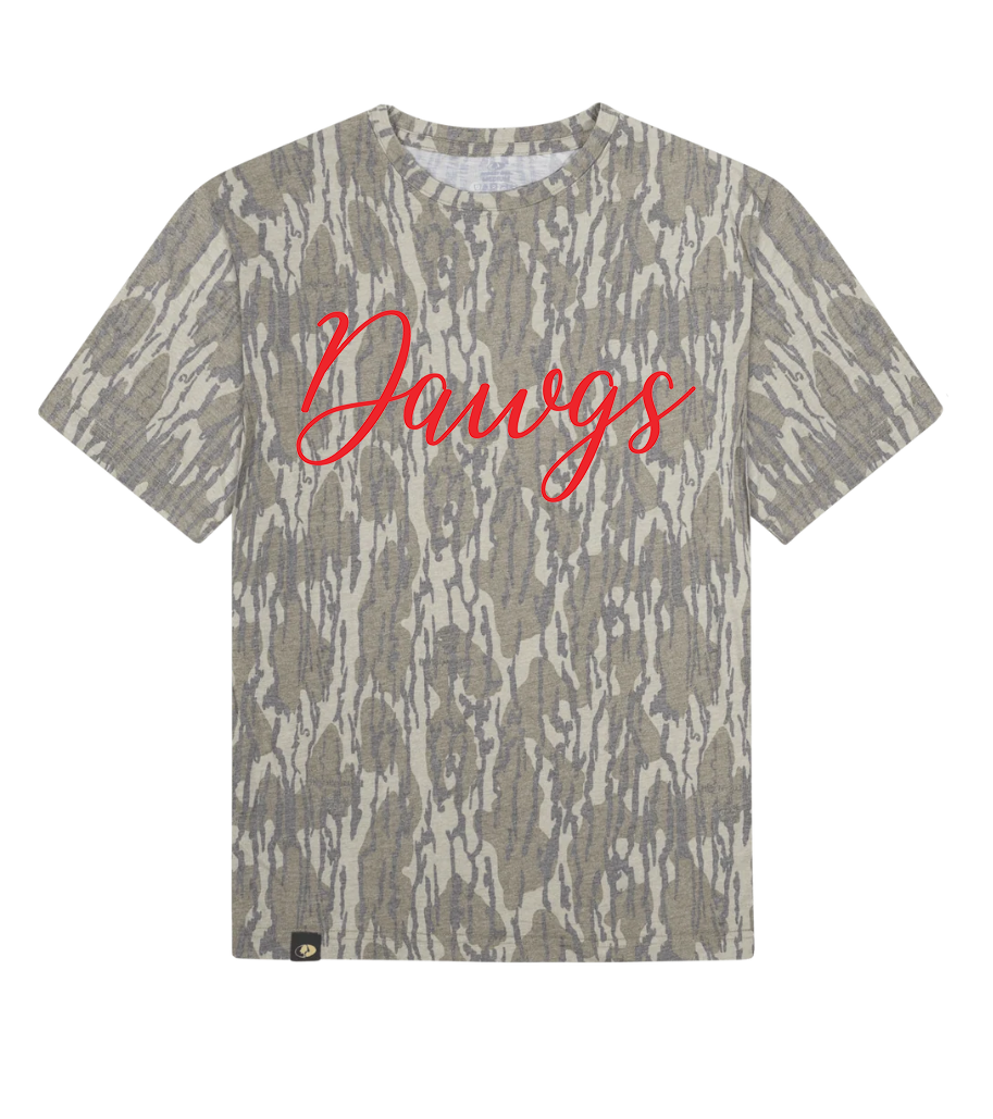 Custom Mossy Oak Wash Out Tri-Blend Comfort Tee | Vintage Faded Camo