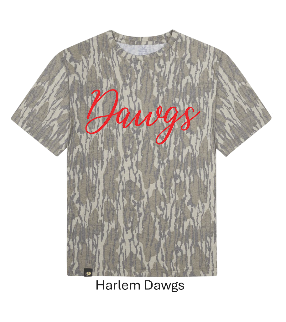 Custom Mossy Oak Wash Out Tri-Blend Comfort Tee | Vintage Faded Camo