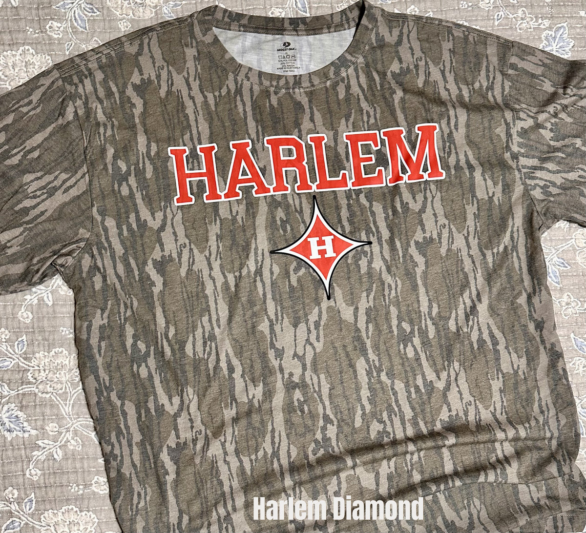Custom Mossy Oak Wash Out Tri-Blend Comfort Tee | Vintage Faded Camo