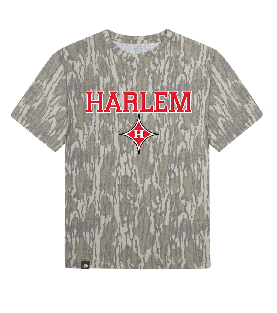 Custom Mossy Oak Wash Out Tri-Blend Comfort Tee | Vintage Faded Camo