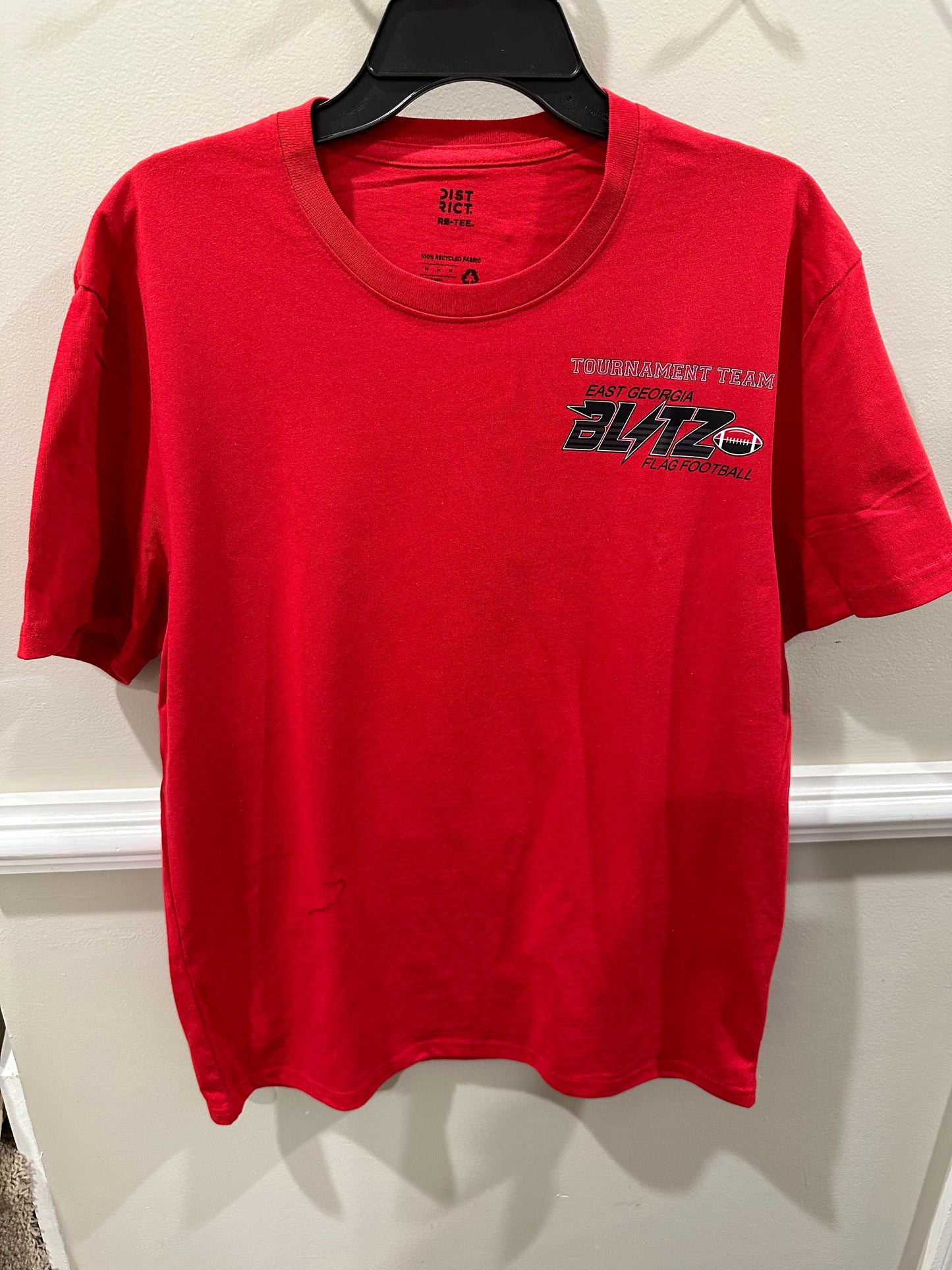 East Ga Blitz Flag Football "Tournament Team"  Youth Short Sleeve T-Shirt