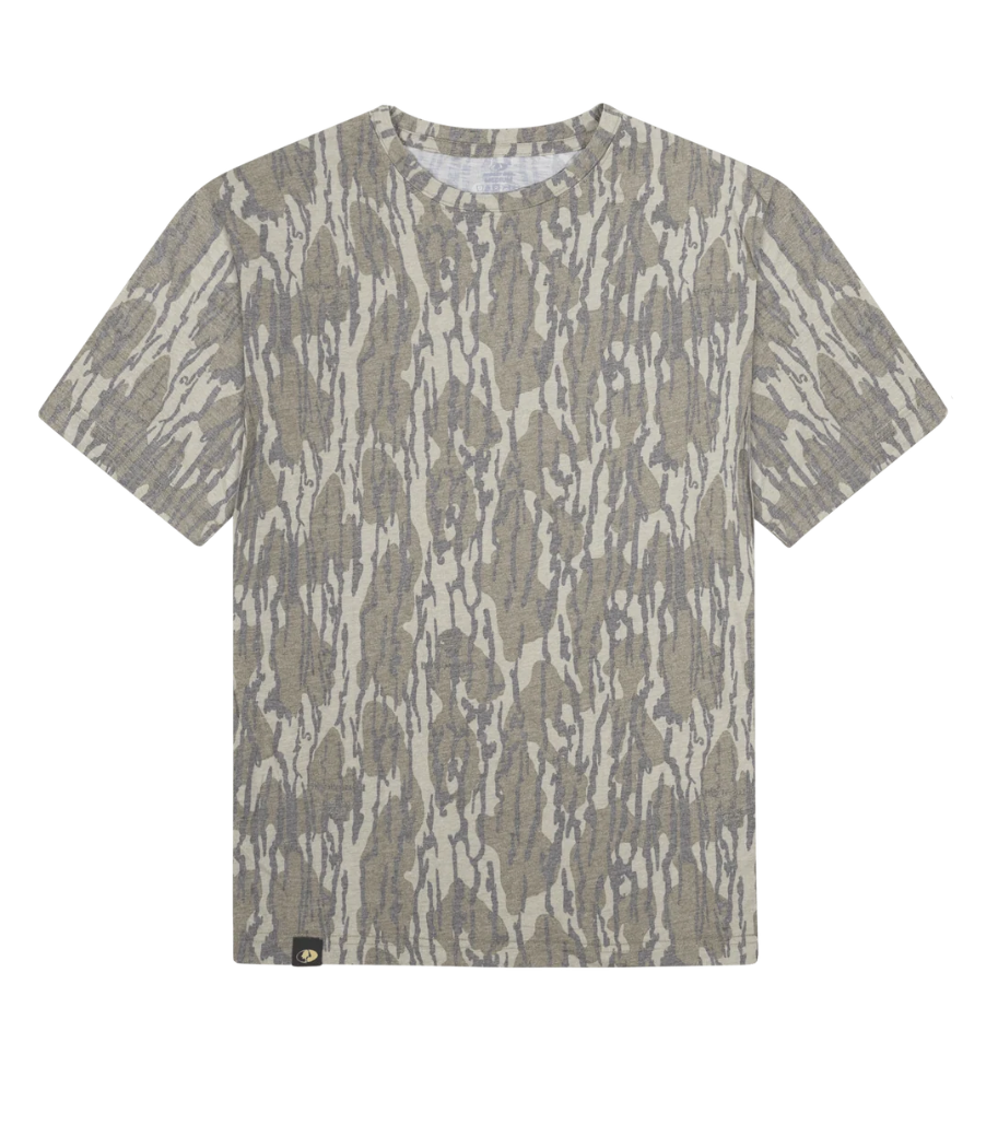 Custom Mossy Oak Wash Out Tri-Blend Comfort Tee | Vintage Faded Camo