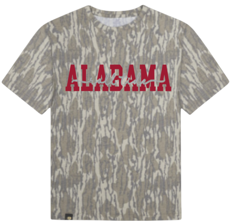 Custom Mossy Oak Wash Out Tri-Blend Comfort Tee | Vintage Faded Camo