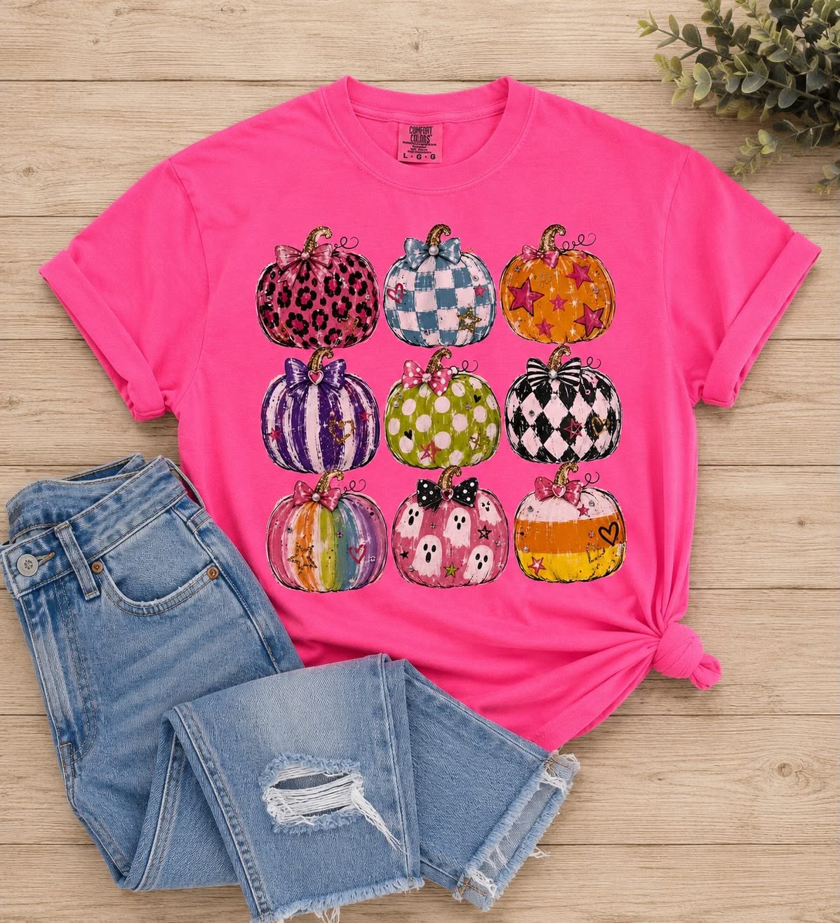 Bright Pumpkin Graphic Tee