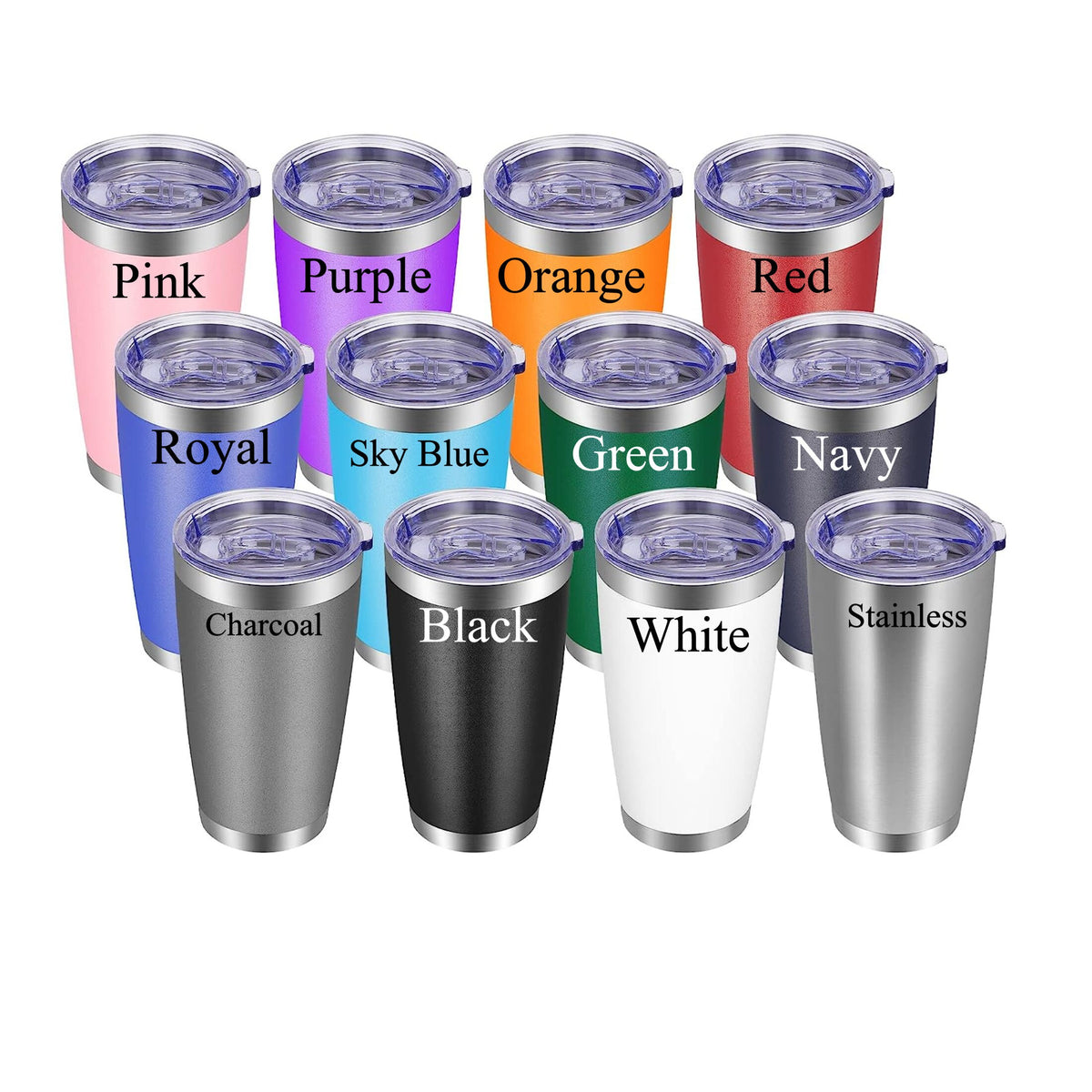 Personalized 20oz Insulated Tumbler | Vibrant Full-Color UV Print