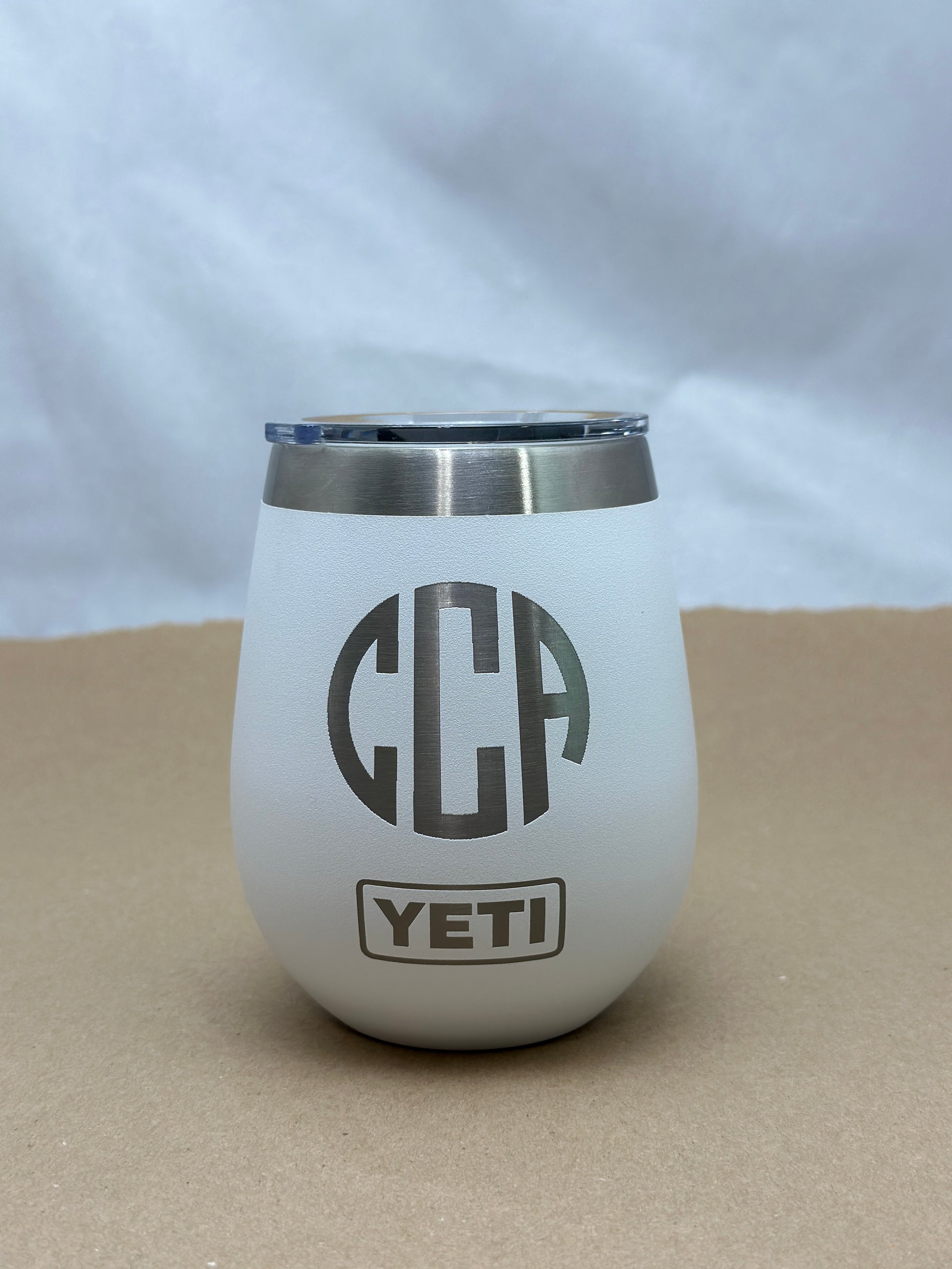 Personalized Yeti Wine Tumbler Laser Engraved Name Custom Mug 10oz
