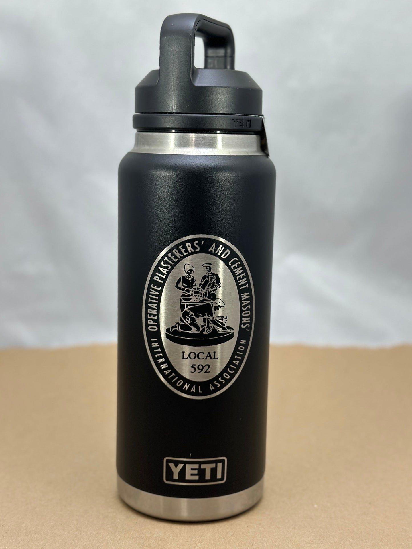 YETI Rambler 46 oz. Bottle-With Custom Laser Engraving and Chug Cap
