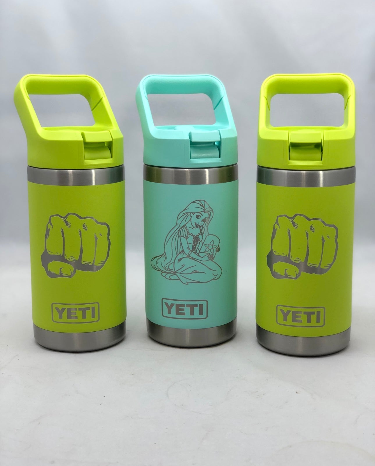 YETI  Rambler JR. 12oz Kids Bottle personalized with Straw Cap