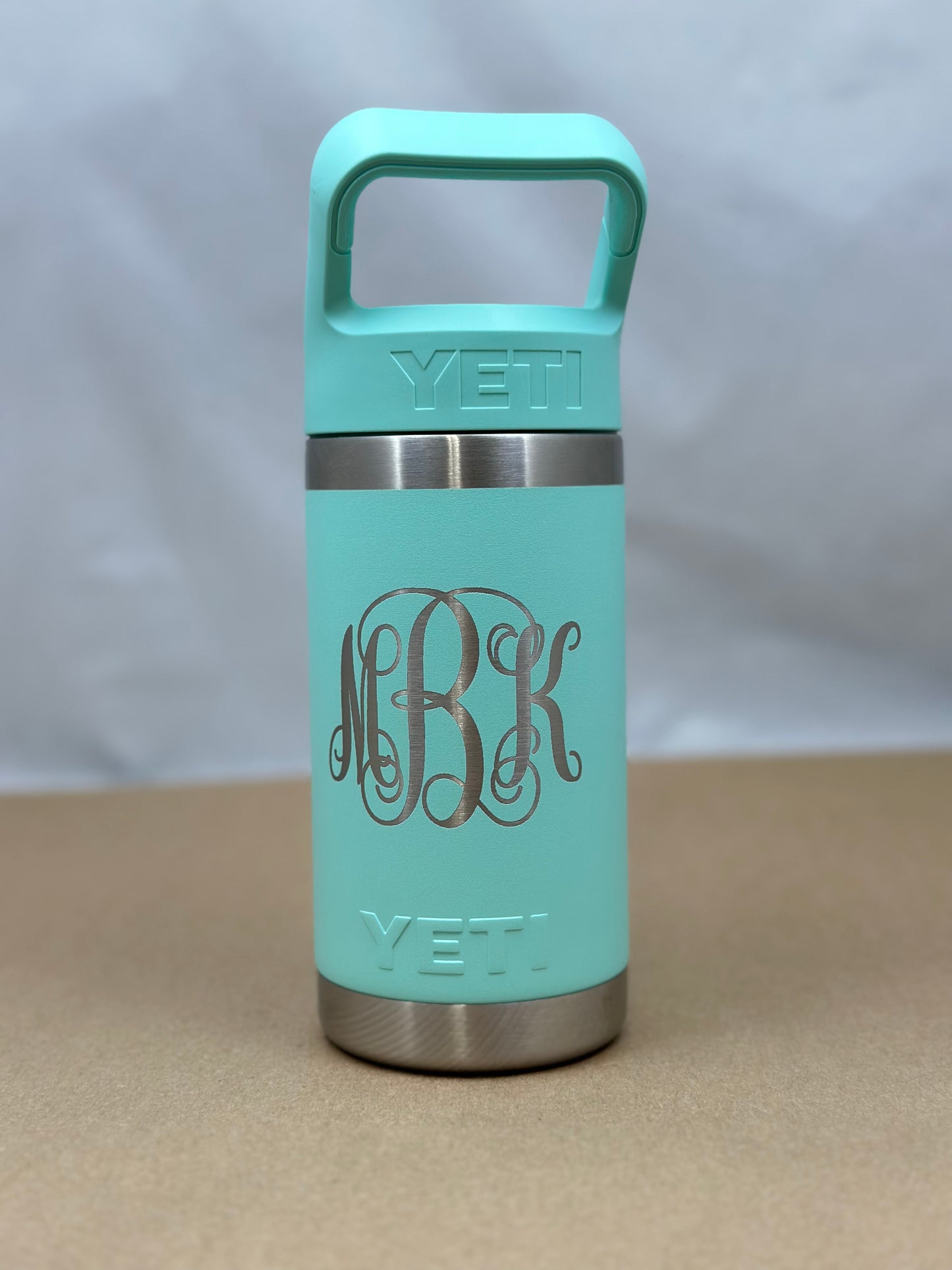 YETI  Rambler JR. 12oz Kids Bottle personalized with Straw Cap