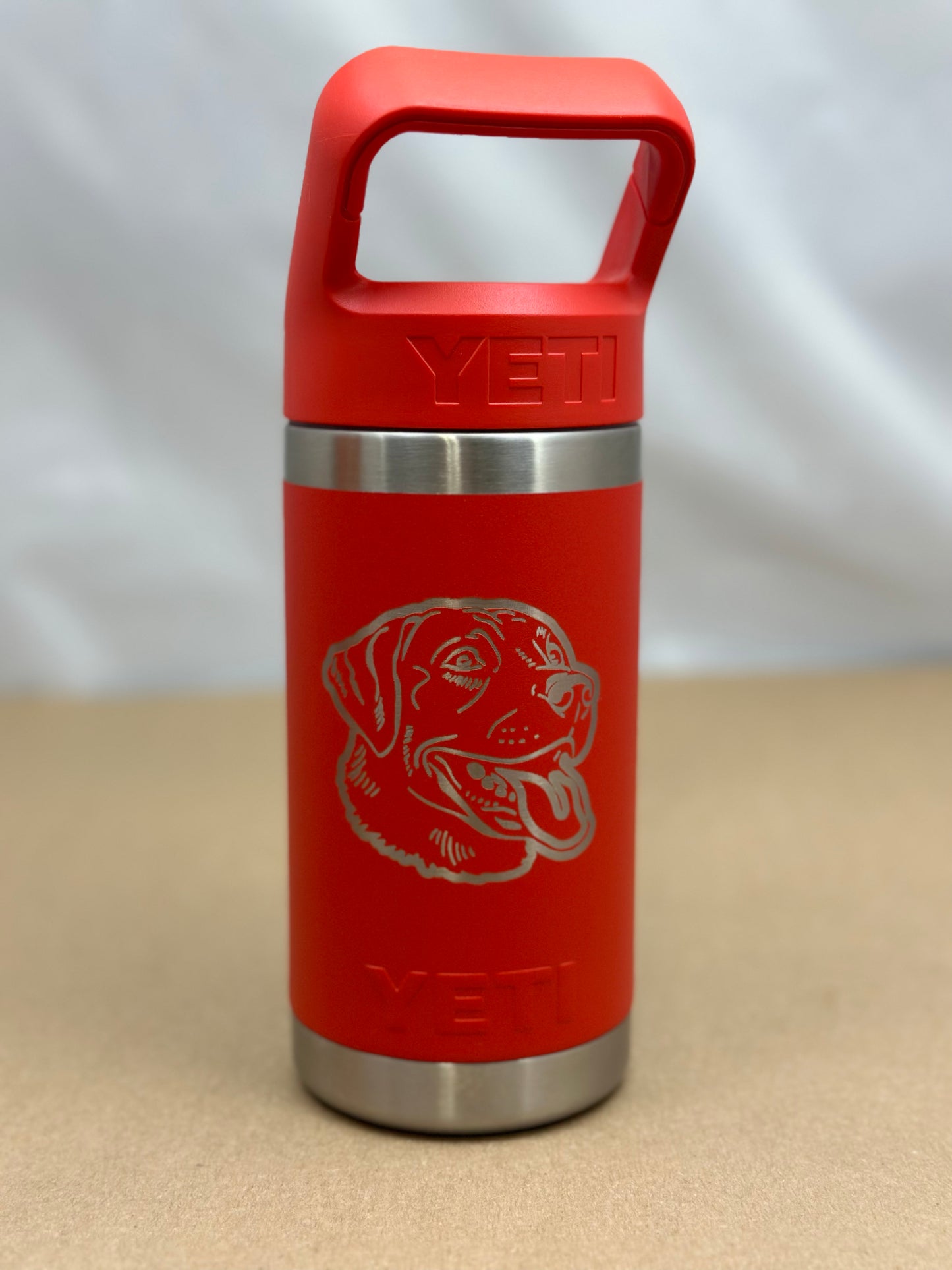 YETI  Rambler JR. 12oz Kids Bottle personalized with Straw Cap