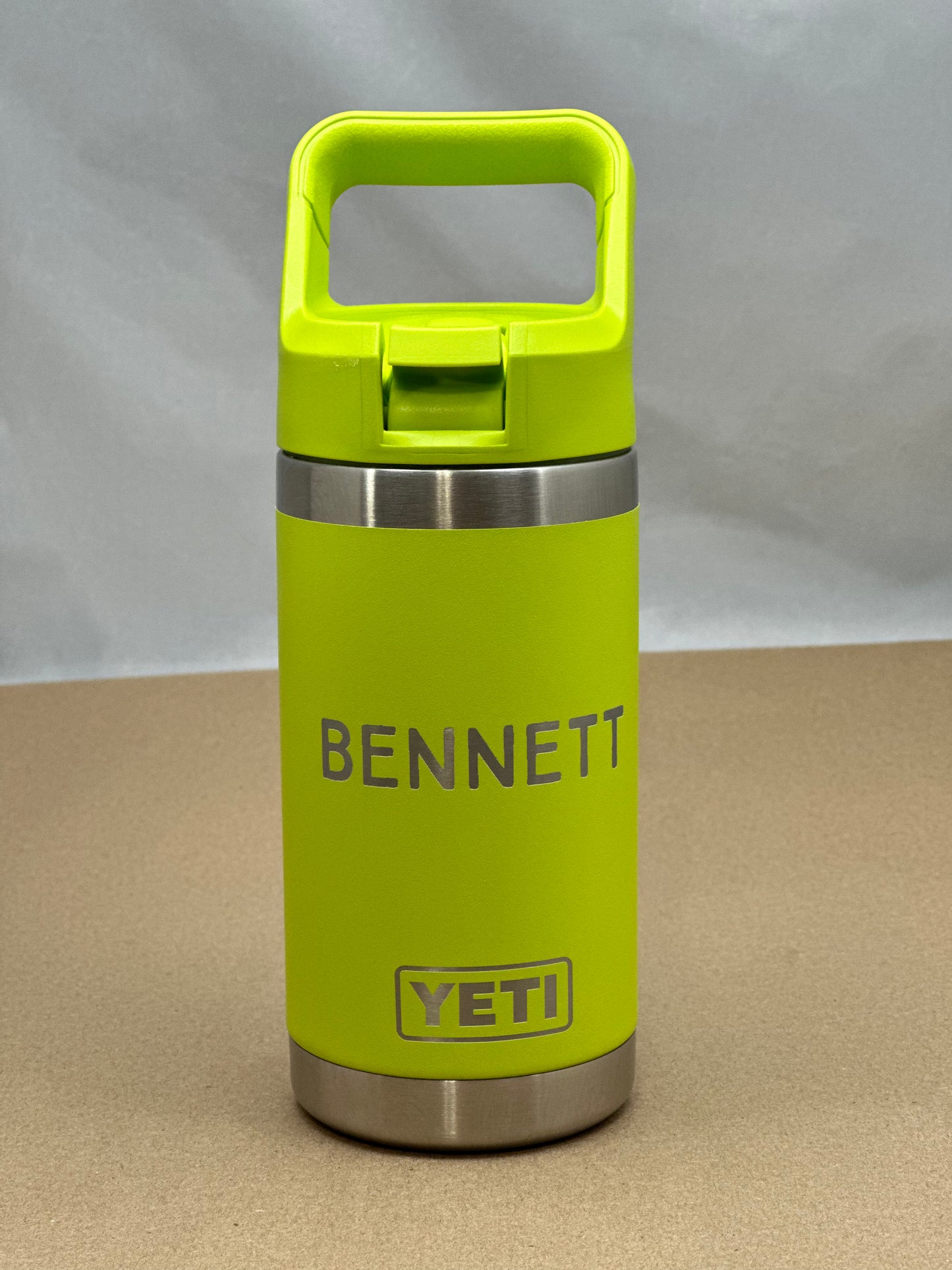 YETI  Rambler JR. 12oz Kids Bottle personalized with Straw Cap