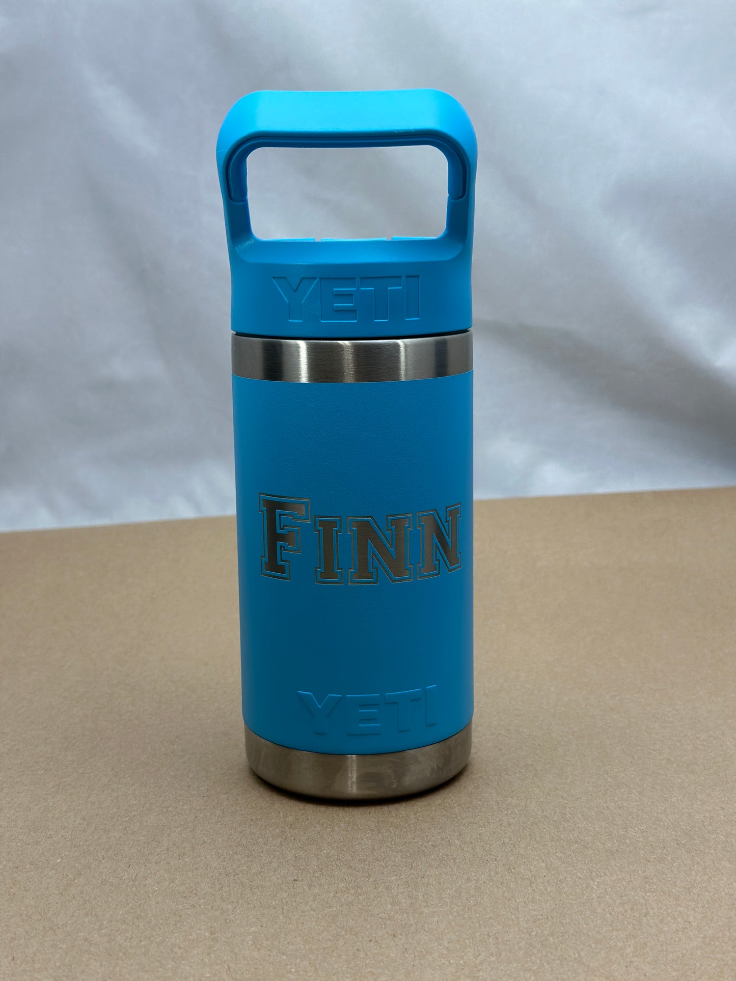 YETI  Rambler JR. 12oz Kids Bottle personalized with Straw Cap